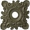 Ekena Millwork Crawley Ceiling Medallion (Canopies up to 6 3/4"), 18"W x 18"H x 3 1/4"ID x 1 1/2"P, Painted Turtle CM18CRPTF - alternate 1